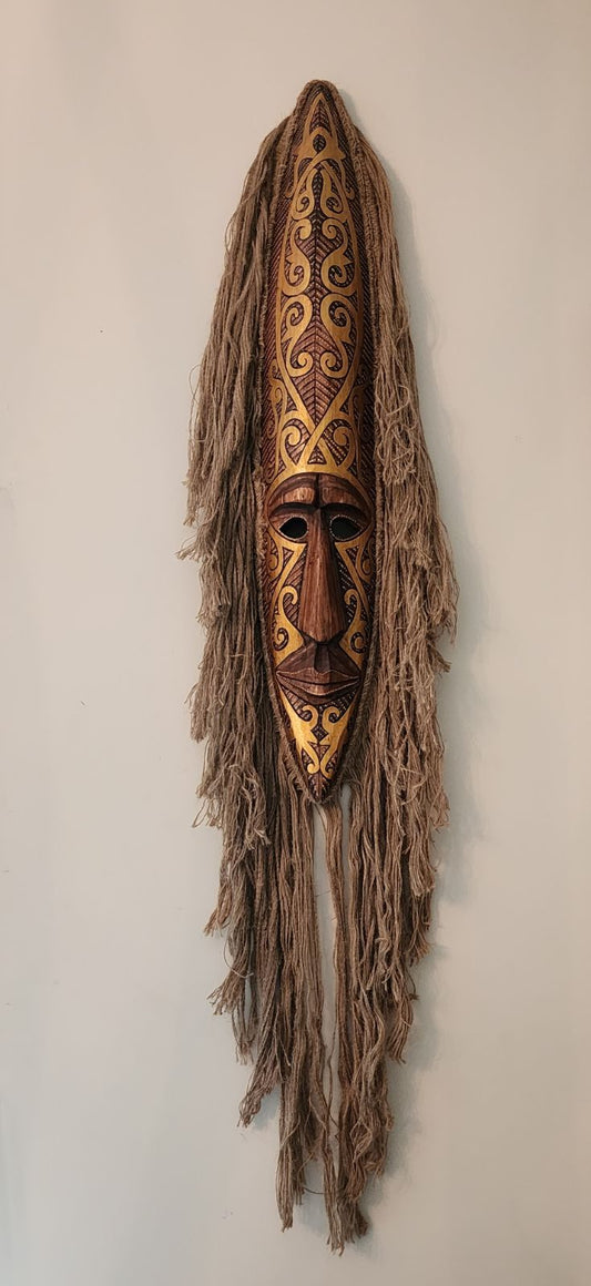 Handmade Warrior Wooden Warrior Mask