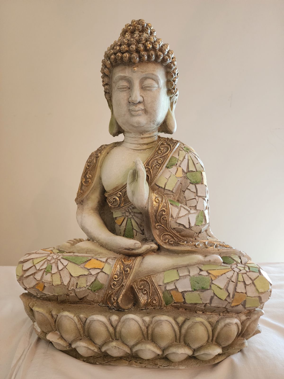 Exquisite Hand-Crafted Buddhist Statue